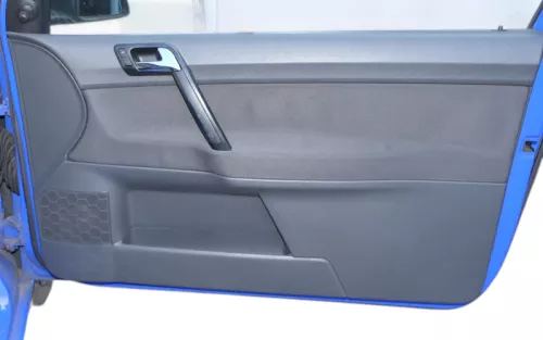 1x VW Polo 9N Türverkleidung Verkleidung Tür vorne rechts 2/3-Türer Griff Öffner