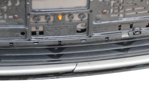 Seat Ibiza 6L Stoßstange Frontstoßstange vorne grau LS7U bis caAnfang2006 (185258)