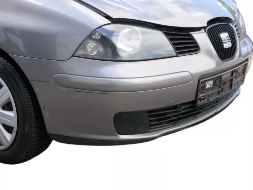 Seat Ibiza 6L Stoßstange Frontstoßstange vorne grau LS7U bis caAnfang2006 (185258)