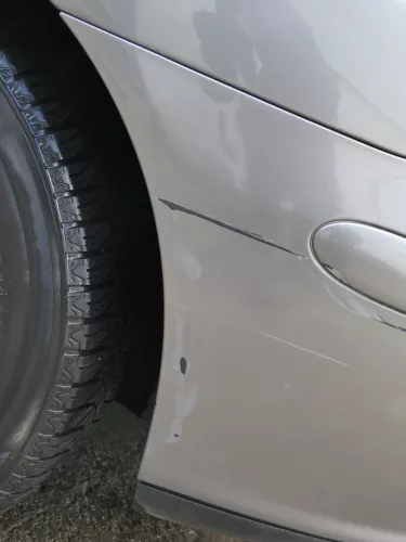 Seat Ibiza 6L Stoßstange Frontstoßstange vorne grau LS7U bis caAnfang2006 (185258)