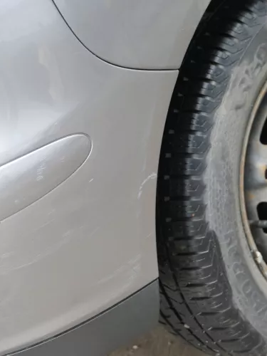 Seat Ibiza 6L Stoßstange Heckstoßstange hinten grau LS7U (185262)