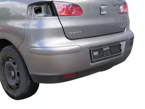 Seat Ibiza 6L Stoßstange Heckstoßstange hinten grau LS7U (185262)