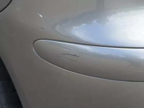 Seat Ibiza 6L Stoßstange Heckstoßstange hinten grau LS7U (185262)