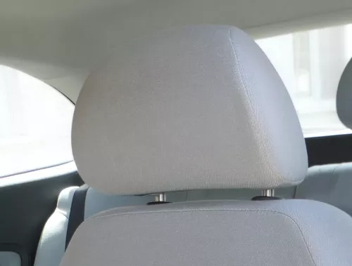 1x Seat Ibiza 6L Kopfstütze vorne rechts oder links  grau wasserblau