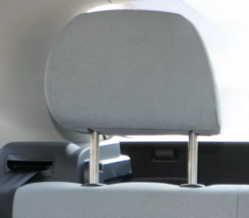 Seat Ibiza 6L Kopfstütze hinten rechts oder links grau wasserblau