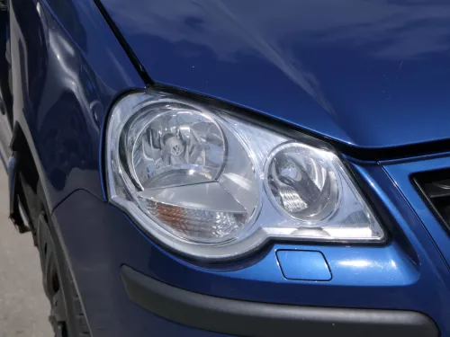 1x Polo 9N3 Kappe Scheinwerferreininungsanlage SWR Kappe blau LA5K rechts