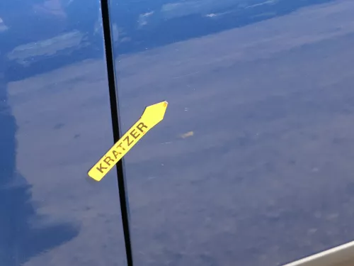 VW Polo 9N 9N3 Tür vorne links Fahrertür 2/3-Türer blau LA5K -ohne Anbauteile (185283)