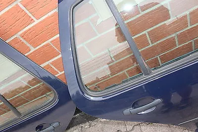 VW Golf 4 Limousine Tür hinten rechts 4-Türer blau LA5G (262082860879)