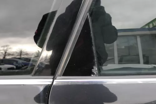 Audi A6 4B C5 Tür Türblatt hinten rechts schwarz LY9B (119554)