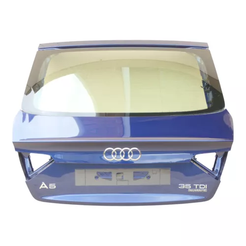 Audi A5 8T Heckklappe Kofferraumdeckel blau LX5Q Facelift ORIGINAL von Neuwagen