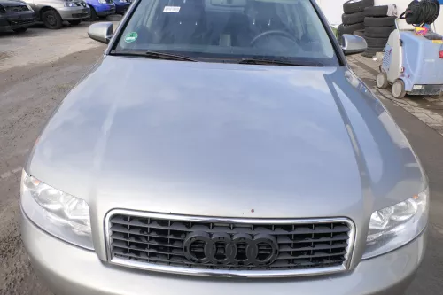 Audi A4 B6 8E Motorhaube Haube Klappe grau LY7Q atlasgrau +Grill