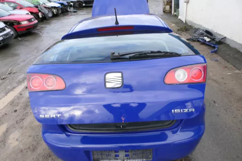 Ibiza 6L Heckklappe Klappe hinten Kofferraumklappe blau LS5G ohne Spoiler (180866)