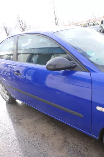 Seat Ibiza 6L Tür Fahrertür 2/3-Türer vorne rechts blau LS5G ohne Anbauteile (180868)