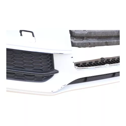 Audi A5 8T S Line Frontstoßstange Stoßstange vorn Stoßfänger weiss LY9C Kratzer! (149554)