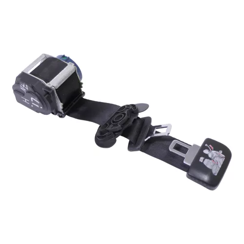 VW Sharan 7N Gurt hinten links 7N0857811 3.Sitzreihe schwarz (149773)