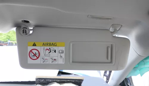 VW Golf 7 5G Sonnenblenden Sonnenblende grau rechts 5G0857552DB 2F4 