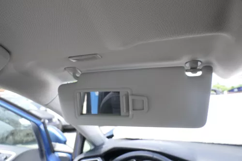 VW Golf 7 5G Sonnenblenden Sonnenblende grau links 5G0857551AJ 2F4 grau