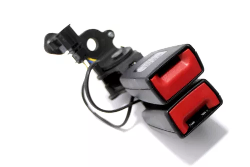 VW Golf 7 5G A3 Gurtschloß Schloß Gurt 8V0857739 hinten Mitte Sitz (169419)