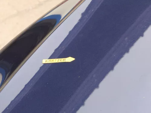 VW Golf 7 5G Motorhaube Haube Klappe vorne blau LH5X 5G0823031J - Delle (185436)