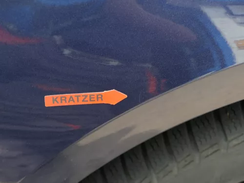 VW Golf 7 5G Kotflügel vorne rechts blau LH5X (185447)