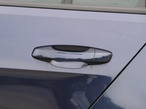 VW Golf 7 5G Türgriff Tür Griff hinten links außen blau LH5X + Kappe