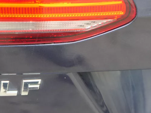 VW Golf 7 5G Kombi Variant Heckklappe Klappe Scheibe hinten blau LH5X (185459)