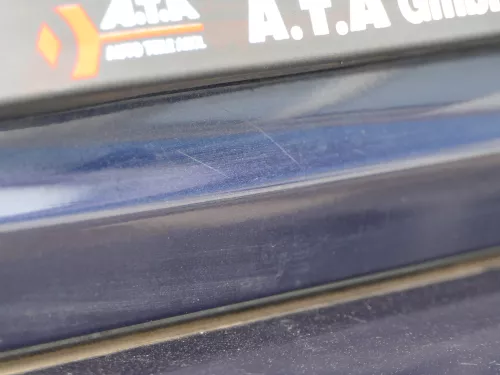 VW Golf 7 5G Kombi Variant Heckklappe Klappe Scheibe hinten blau LH5X (185459)