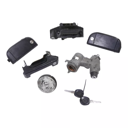 VW T4 Schloßsystem Türschloß Tür 2x Schlüssel Schloß Zündschloß Heckschloß