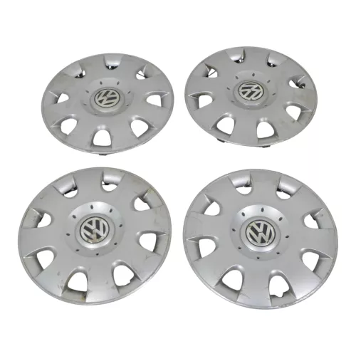 original 4 Stück VW Lupo Polo 6N Radkappen Radzierkappe 13 Zoll 6X0601147E