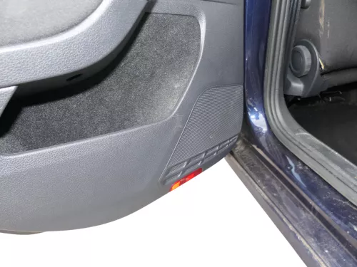 1x VW Golf 7 5G AU Variant Kombi Türverkleidung Tür hinten links schwarz (185494)