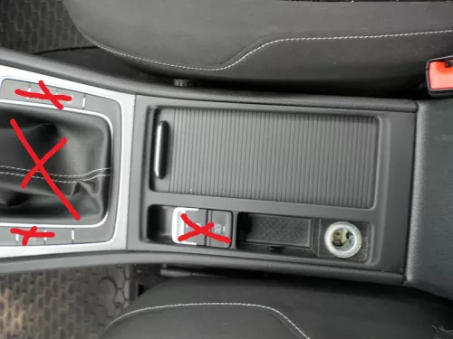 VW Golf 7 5G Becherhalter Getränkehalter Dosenhalter Halter Getränke Fach Ablage