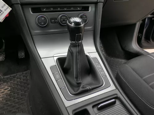 VW Golf 7 Schaltknauf Schaltsack Schaltung Schaltknüppel original 6-Gang Leder (185508)