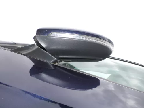 Golf 7 5G elektrischer Spiegel vorne links Außenspiegel blau LH5X + Glas Memory (185549)