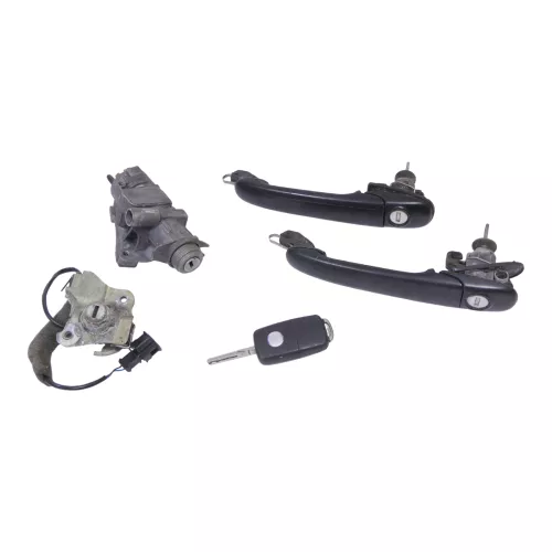 VW Sharan 7M Schloßsystem Türschloß links Zündschloß Schloß 1x Schlüssel ab2000