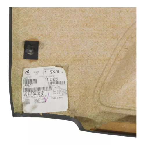 Polo 6N Seitenverkleidung Verkleidung Tür hinten rechts 2/3-Türer off-black (185662)