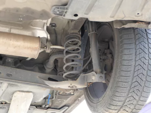 2x VW Golf 7 5G Feder hinten Federn 5Q0511121AE ##