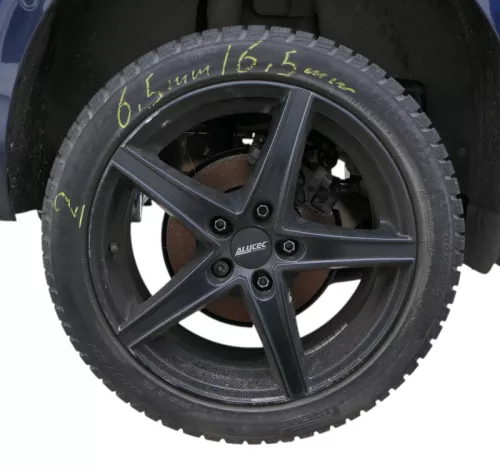 4x Golf 7 Passat Alufelgen 205/50 R17 93V Winterreifen Reifen ca. 6mm KBA 47095 (185725)