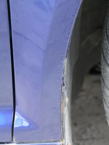 VW Golf 4 1J Kotflügel vorne rechts blau LB5N (185730)