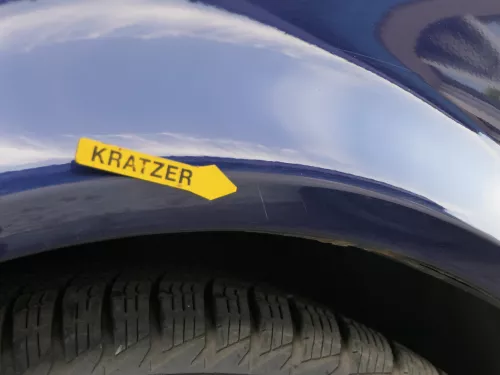 VW Golf 4 1J Kotflügel vorne rechts blau LB5N (185730)