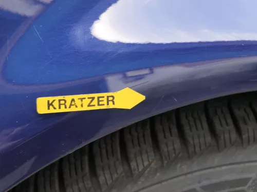 VW Golf 4 1J Kotflügel vorne rechts blau LB5N (185730)