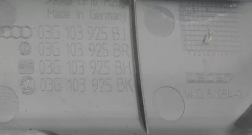 Skoda Octavia Abdeckung Motor Motorabdeckung 1,9 TDI BKC BXE BJB 03G103925BK (141933)