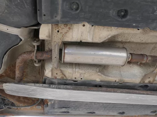 Octavia 1Z Auspuff hinten Endschalldämpfer Benziner MItteltopf Mitte 1,9 TDI  ## (185759)