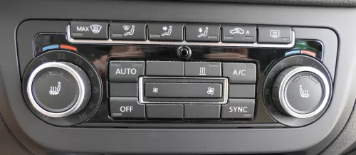 VW Golf 6 Eos Caddy Steuergerät Klimaanlage Klimabedienteil 5K0907044HD Heizung