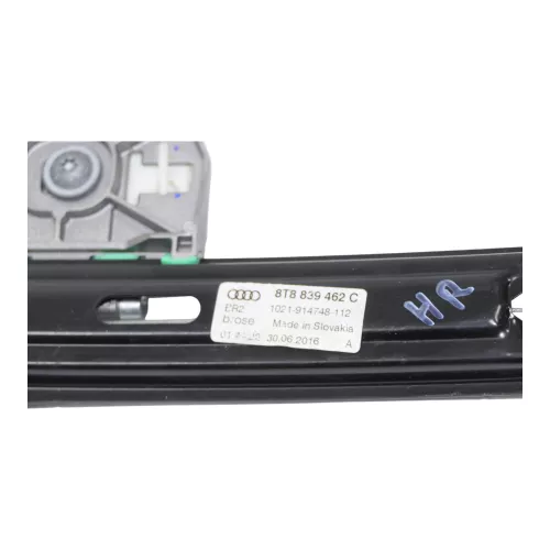 A5 8T elektrischer Fensterheber Gestänge hinten rechts 8T8839462C ORIGINAL NEU (149587)