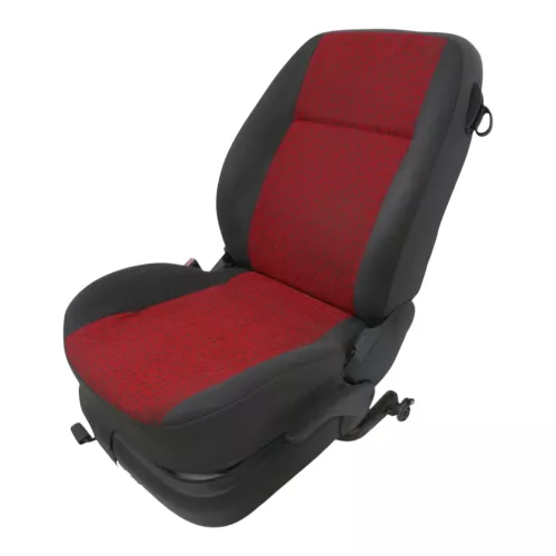 Seat Arosa VW Lupo Sitz vorn links Fahrersitz Höhenverstellung höhenverste rot (185773)