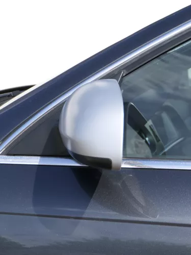 Audi A6 4F C6 Spiegel Außenspiegel links elektrisch Umfeldleuchte silber  S-line (185856)