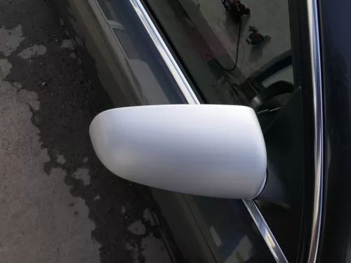 A6 4F C6 Spiegel Außenspiegel rechts elektrisch Umfeldleuchte silber S-line (185857)