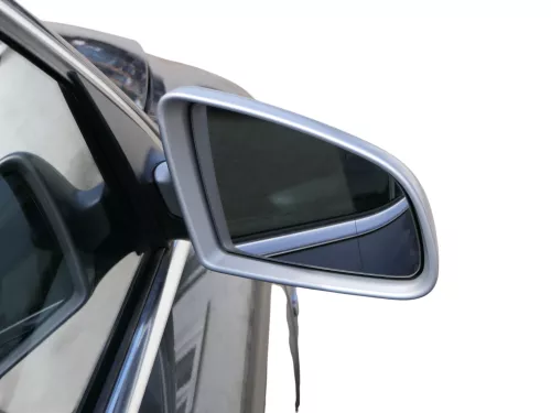 A6 4F C6 Spiegel Außenspiegel rechts elektrisch Umfeldleuchte silber S-line (185857)