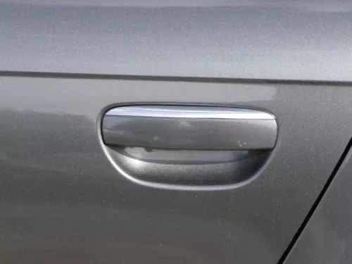 Audi A6 4F C6 Tür mit Türblatt hinten links grau LZ7S - ohne Anbauteile (185859)