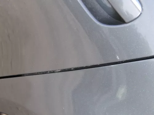 Audi A6 4F C6 Tür mit Türblatt hinten links grau LZ7S - ohne Anbauteile (185859)